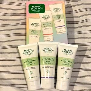 🔥24HR FLASH SALE🔥MARIO BADESCU HAND CREAM TRIO COLLECTION NEW NIB